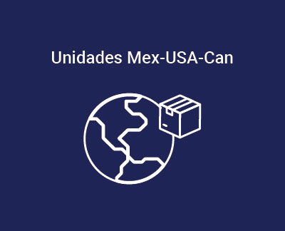 Unidades Méx-USA-Can